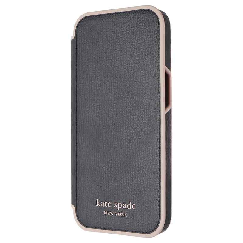 Kate Spade New York Folio Case for iPhone 13 Pro - Black/Pink