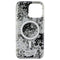 Kate Spade Case for MagSafe for iPhone 15 Pro Max - Multi Floral Black and White