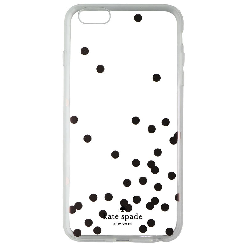 Kate Spade New York Case Cover iPhone 6s Plus 6 Plus - Clear / Rose Gold Dots