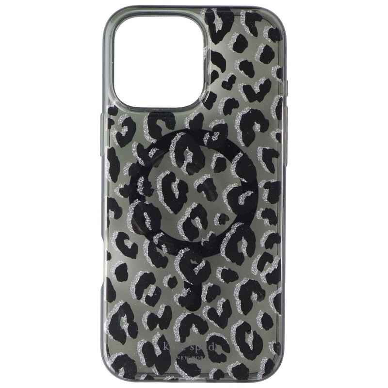 Kate Spade Protective Case for MagSafe for iPhone 16 Pro Max - Black Leopard