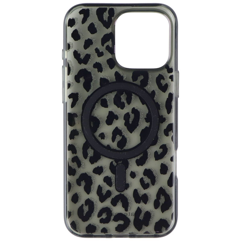 Kate Spade Protective Case for MagSafe for iPhone 16 Pro Max - Black Leopard