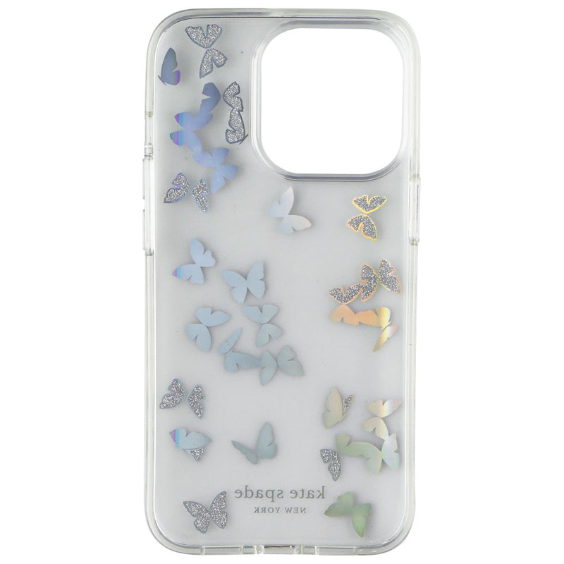 Kate Spade Protective Hardshell Case for iPhone 13 Pro - Butterfly Iridescent