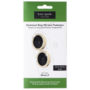Kate Spade Aluminum Ring HD Lens Protectors for Apple iPhone 17 - Set in Stone
