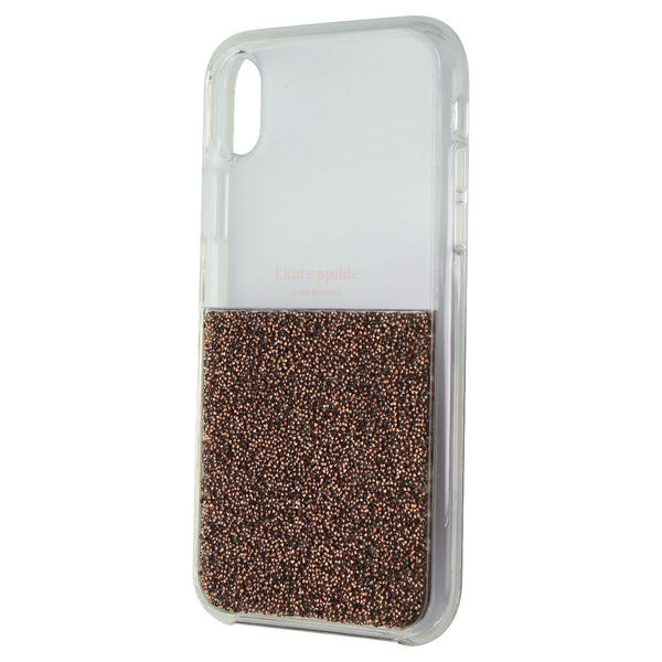 Kate Spade Clear Crystal Case for Apple iPhone XR - Rose Gold