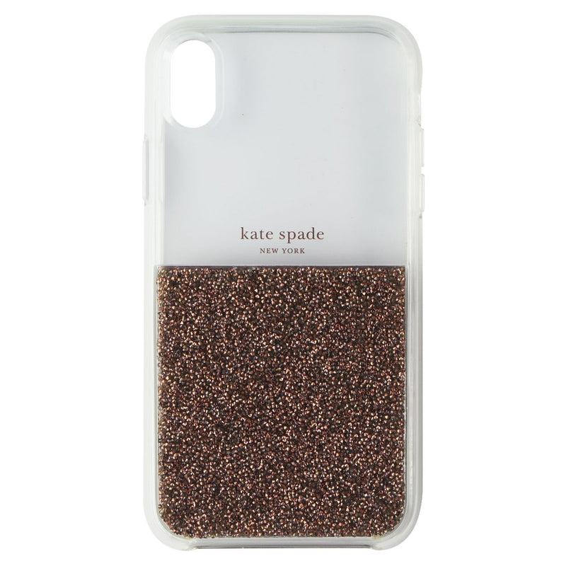 Kate Spade Clear Crystal Case for Apple iPhone XR - Rose Gold