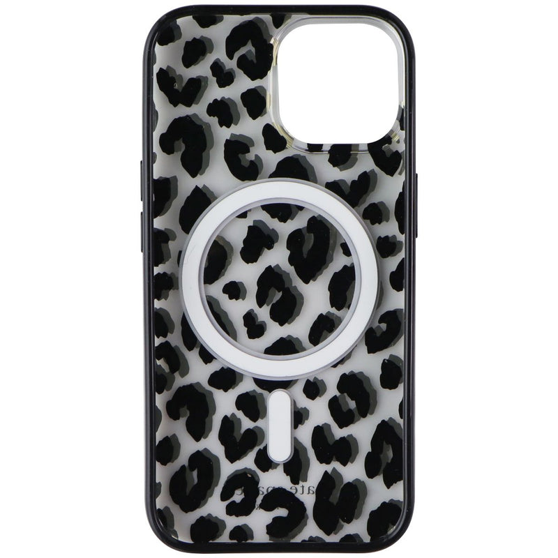 Kate Spade Protective Case for MagSafe for iPhone 15/14/13 - City Leopard Black