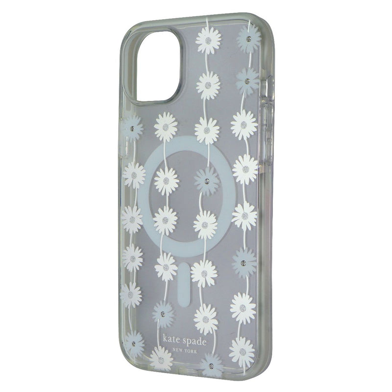 Kate Spade Case for MagSafe for Apple iPhone 15 Plus - Daisy Chain Iridescent