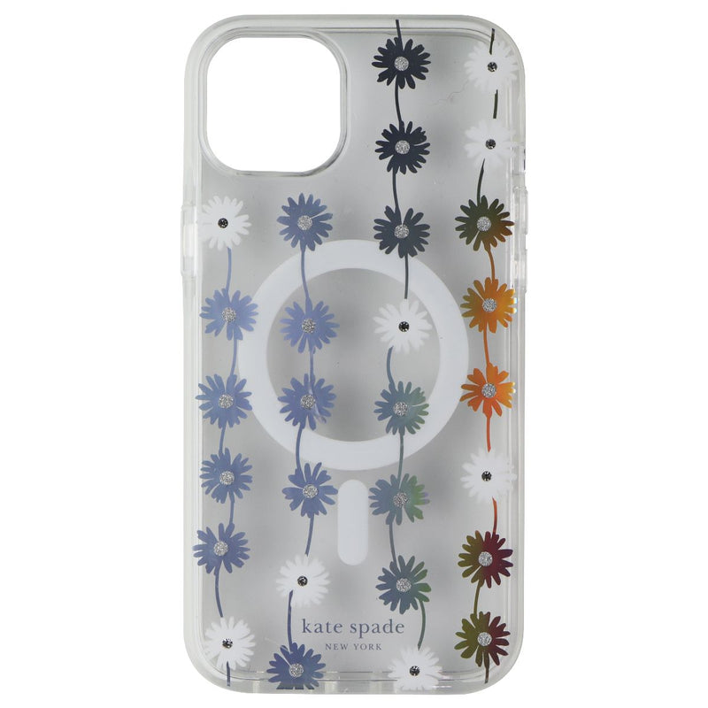 Kate Spade Case for MagSafe for Apple iPhone 15 Plus - Daisy Chain Iridescent