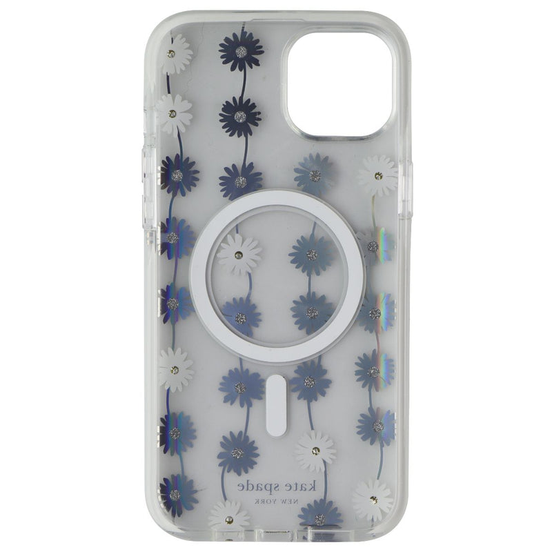 Kate Spade Case for MagSafe for Apple iPhone 15 Plus - Daisy Chain Iridescent