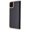 Kate Spade Wrap Folio Case for iPhone 14 Pro Max - Black/Pale Vellum Bumper