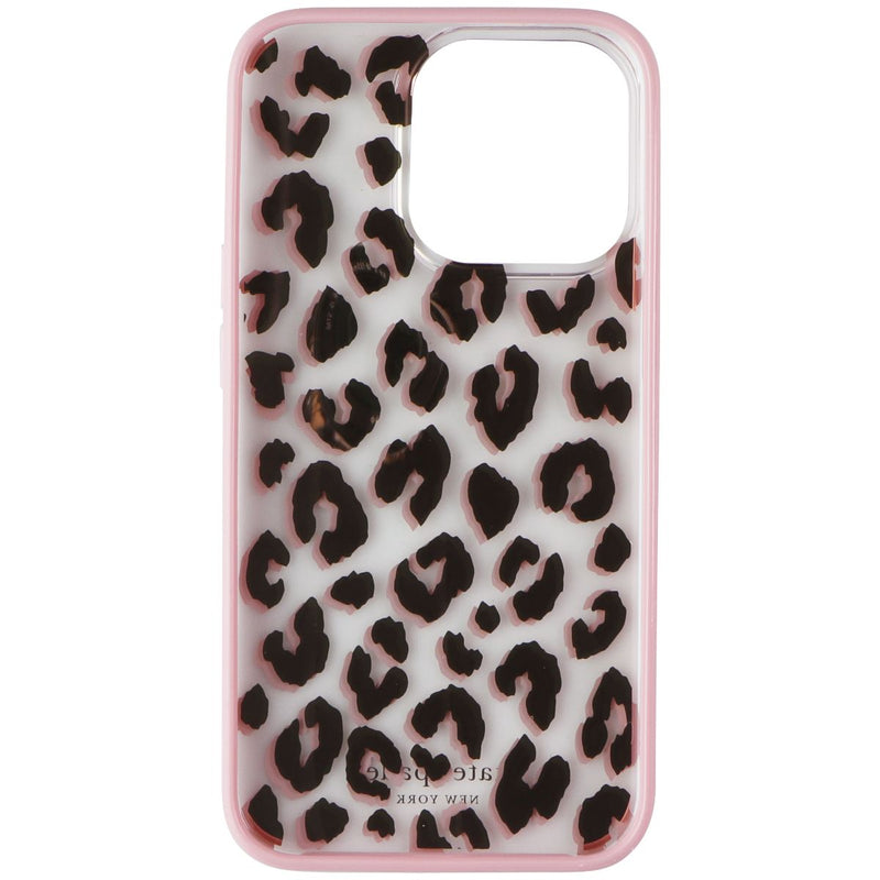 Kate Spade Protective Hardshell Case for iPhone 13 Pro - City Leopard Pink