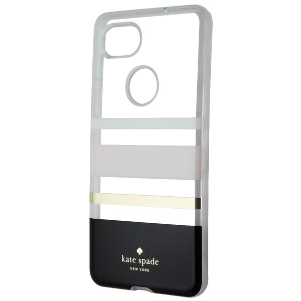 Kate Spade Flexible Hardshell Case For Google Pixel 2 XL White Clear (Charlotte)