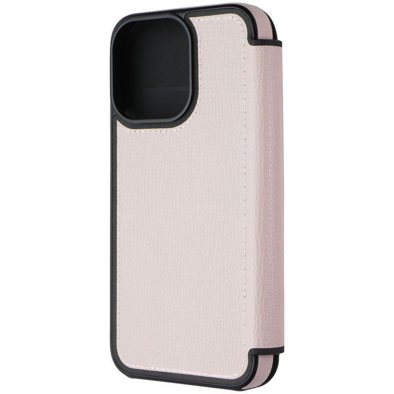 Kate Spade Wrap Folio Case for Apple iPhone 13 Pro - Pink Vellum Black