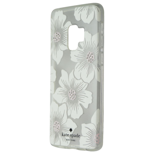 Kate Spade Protective Hardshell Case for Samsung Galaxy S9 - Hollyhock/Clear
