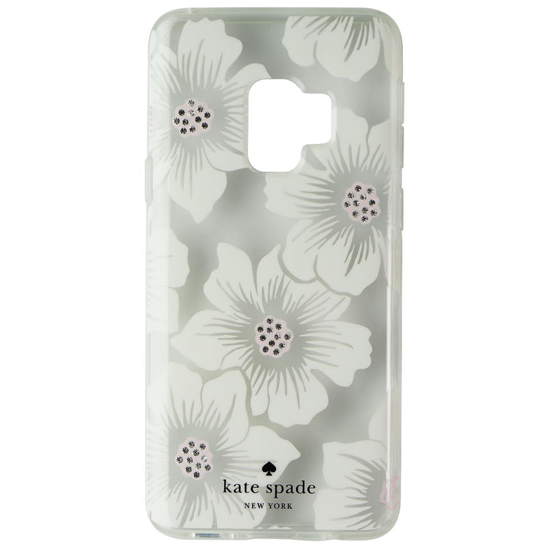Kate Spade Protective Hardshell Case for Samsung Galaxy S9 - Hollyhock/Clear