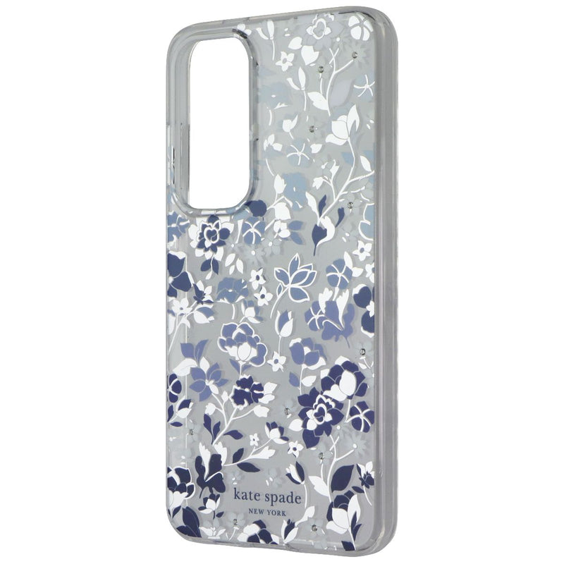 Kate Spade Protective Case for Samsung Galaxy S24 FE - Flowerbed Blue Gems