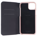 Kate Spade Wrap Folio for Apple iPhone 14 Plus - Black / Pale Vellum Bumper