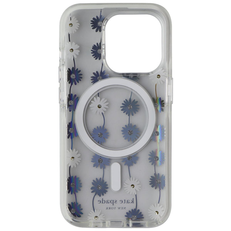 Kate Spade Case for MagSafe for Apple iPhone 15 Pro - Daisy Chain Iridescent