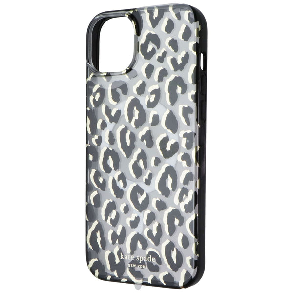 Kate Spade Protective Case for MagSafe for Apple iPhone 15 Plus - Leopard Black