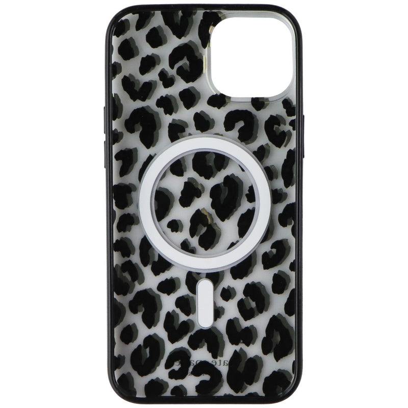 Kate Spade Protective Case for MagSafe for Apple iPhone 15 Plus - Leopard Black