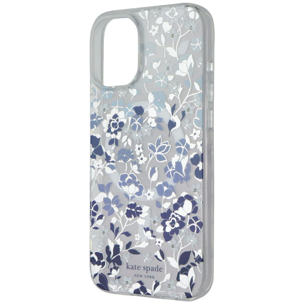 Kate Spade Protective Case for MagSafe for iPhone 16 Plus - Flowerbed Blue Gems