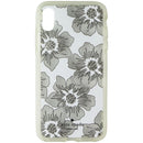Kate Spade Hardshell Case for Apple iPhone XS Max - Clear White Floral / Gems