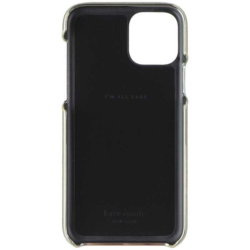 Kate Spade Wrap Series Hard Case for Apple iPhone 11 Pro - Black Glitter/Gold