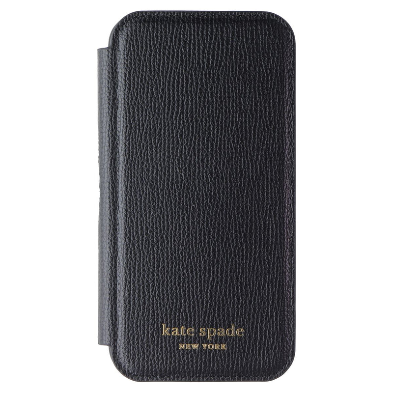 Kate Spade Wrap Folio Wallet Case for Apple iPhone 12 / 12 Pro - Black Crumbs