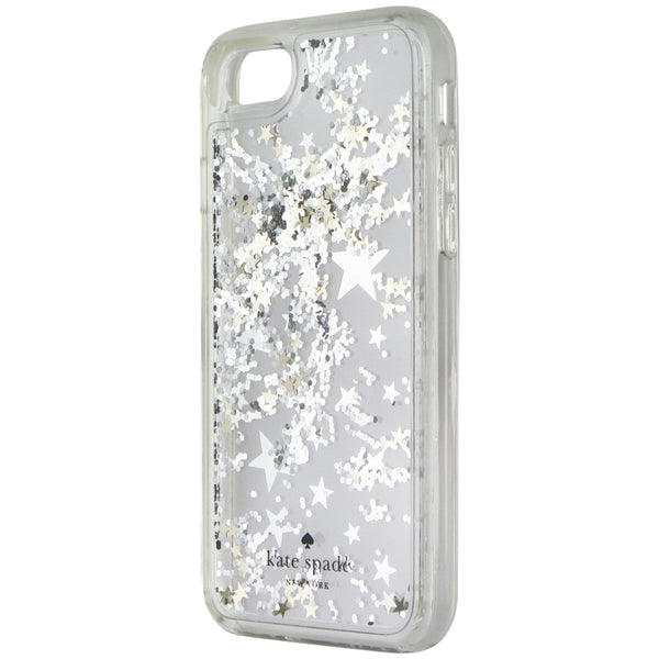 Kate Spade Liquid Glitter Case for Apple iPhone 8 and iPhone 7 - Clear/Stars