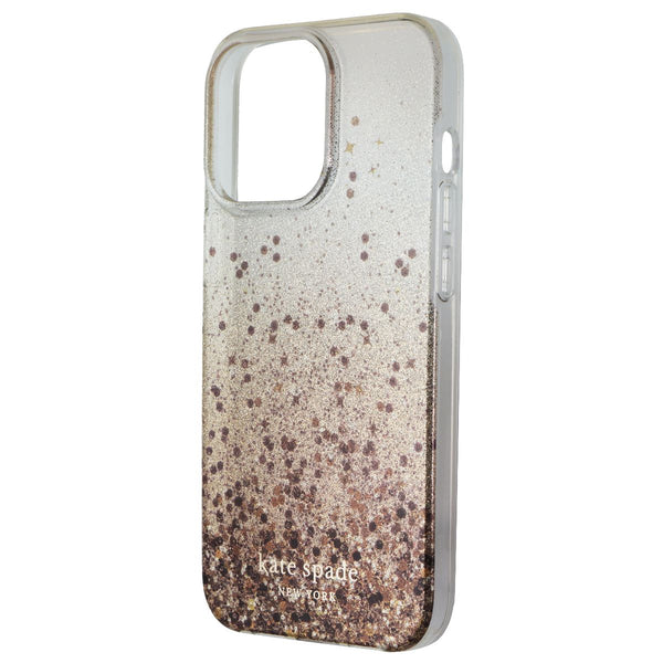 Kate Spade Hardshell Case for Apple iPhone 13 Pro - Chunky Glitter Champagne