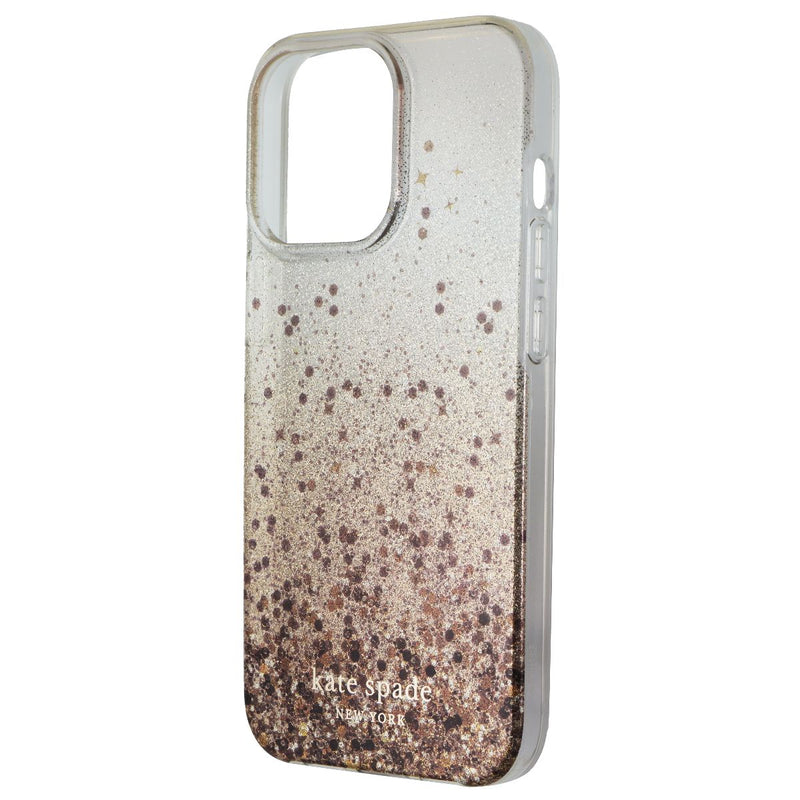 Kate Spade Hardshell Case for Apple iPhone 13 Pro - Chunky Glitter Champagne