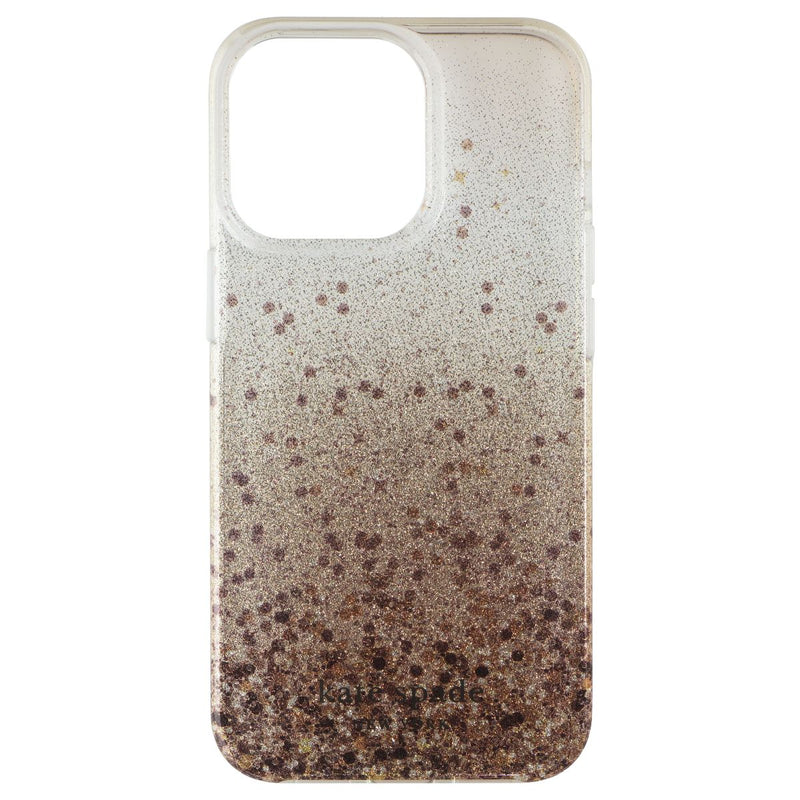 Kate Spade Hardshell Case for Apple iPhone 13 Pro - Chunky Glitter Champagne