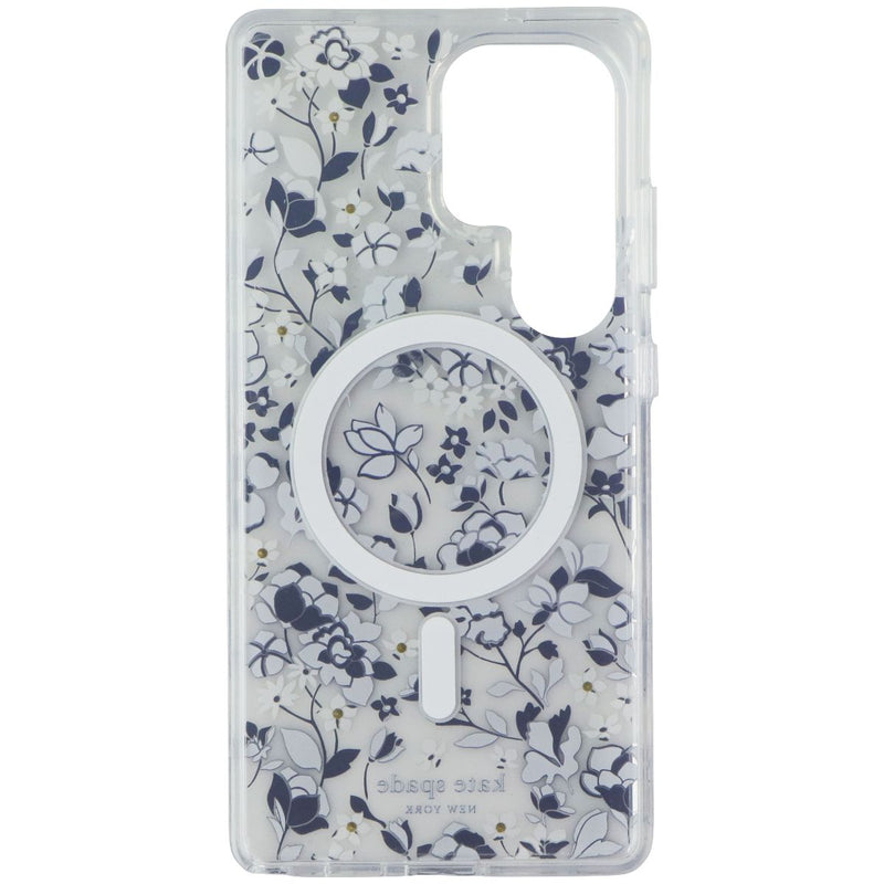 Kate Spade Protective Case for MagSafe - Galaxy S25 Ultra - Flowerbed Blue Gems