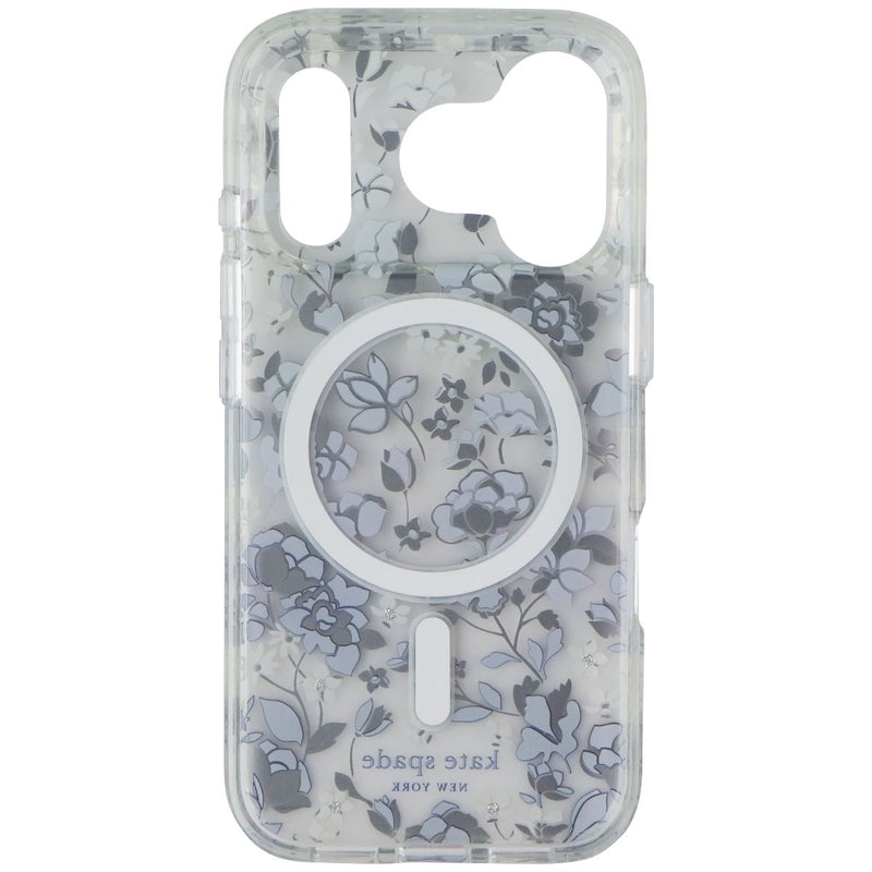 Kate Spade Protective Case for MagSafe for Apple iPhone 17 Pro - Flowerbed Blue