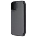 Kate Spade New York Wrap Folio Case for iPhone 12 mini - Black/Hearts & Flowers