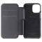 Kate Spade New York Wrap Folio Case for iPhone 12 mini - Black/Hearts & Flowers