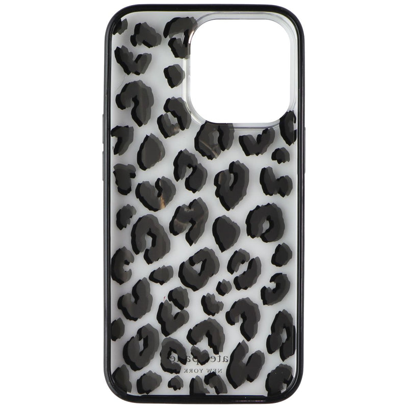 Kate Spade Protective Hardshell Case for iPhone 13 Pro - City Leopard Black