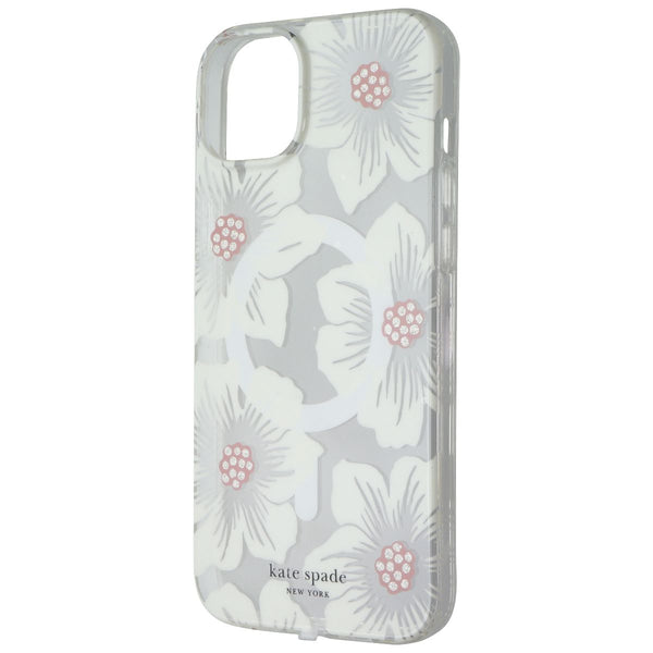 Kate Spade Case for MagSafe for Apple iPhone 15 Plus - Hollyhock Flowers