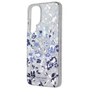 Kate Spade Protective Case (Magnetic) for Galaxy S25 Plus - Flowerbed Blue Gems