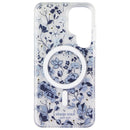 Kate Spade Protective Case (Magnetic) for Galaxy S25 Plus - Flowerbed Blue Gems