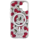 Kate Spade Protective Case for MagSafe for Apple iPhone 17 - Cherry Dot Gems