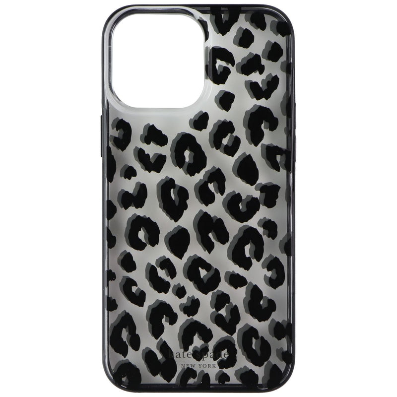 Kate Spade Protective Hardshell Case for iPhone 13 Pro Max - City Leopard Black