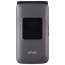 KAZUNA eTalk New Prepay Verizon Flip Phone (Verizon ONLY) - Gray (KAZF119VWQ)