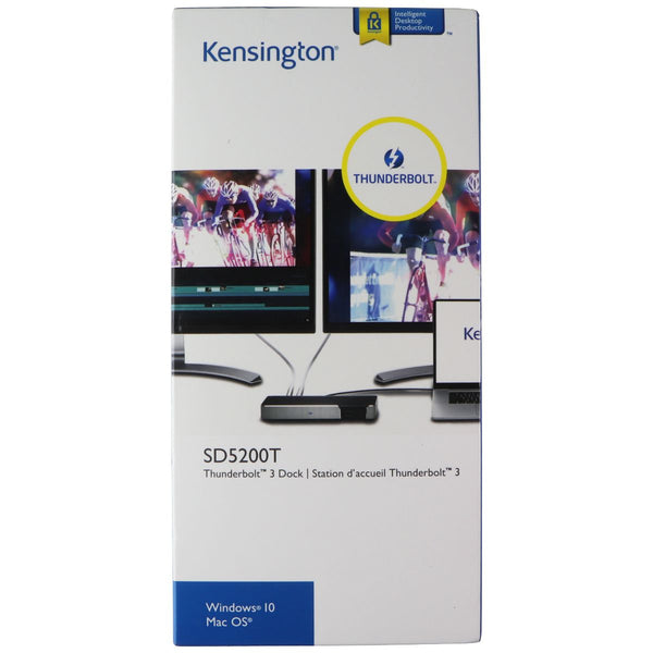 Kensington SD5200T Thunderbolt 3 Docking Station (85W PD) for Mac/PC (K38300NA)