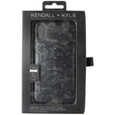Kendall + Kylie Protective Printed Case for Apple iPhone Xs/X - Black/Lace