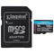 Kingston 128GB Canvas Go! Plus microSDXC w/Adapter - A2 C10 U3 V30 (100MB/s)