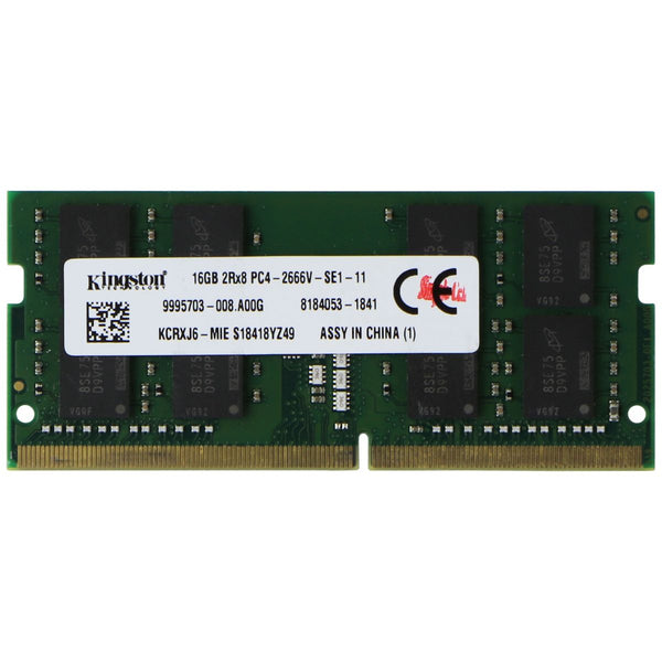 Kingston 16GB RAM Memory DDR4 2666MHz (Model: KCRXJ6-MIE)