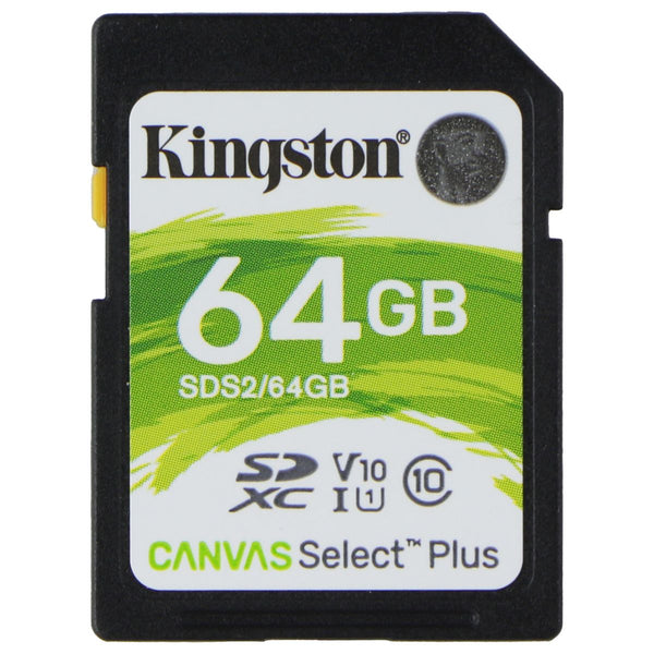 Kingston 64GB Canvas Select Plus SDXC Card - Class 10 UHS-I U1 V10 (100MB/s)