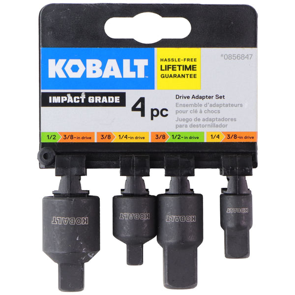 Kobalt Impact 4-Piece Impact socket adapter set (0856847)