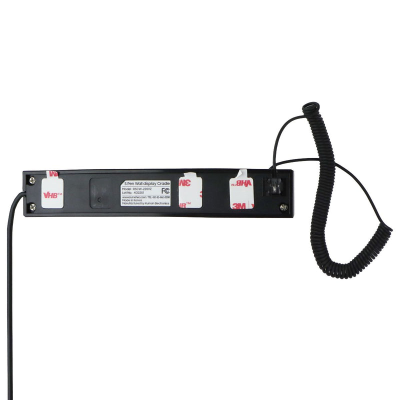 Kumoh S Pen Wall Display Cradle - Black / Gray Stylus (RSCW-220VZ)